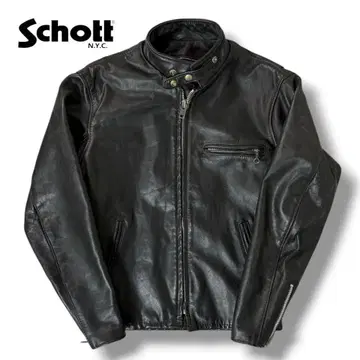 [새상품급] Schott NYC 가죽 자켓 원스타 641 36 USA제