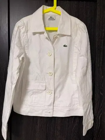 LACOSTE 라코스테 데님 자켓 상의 라이트 아우터 40