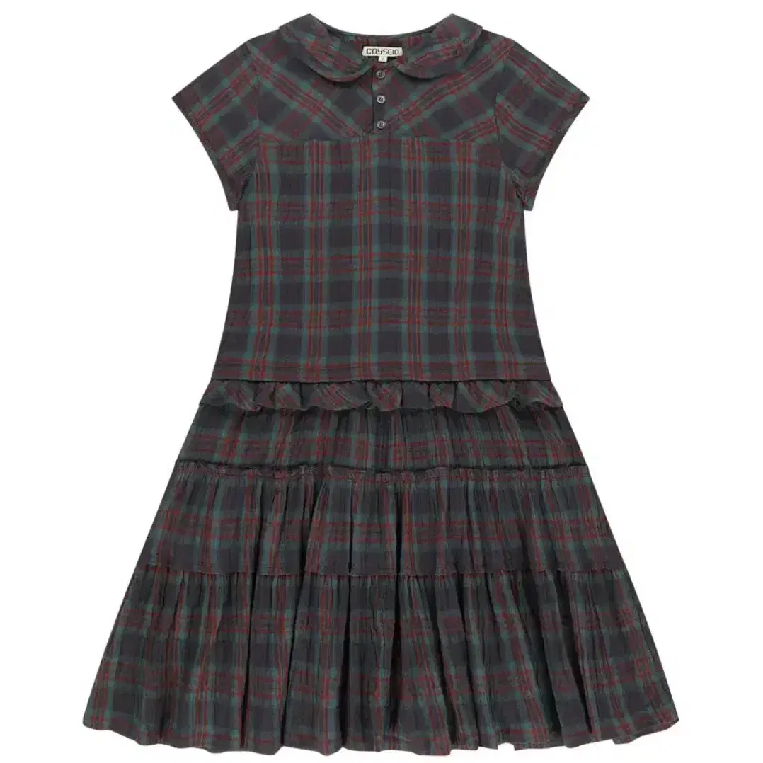 Koiseio Low Edge Check Onepiece Brown 1 | Bunjang Global