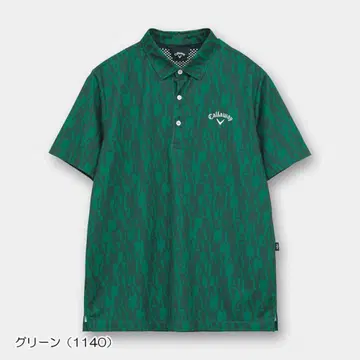 Callaway 골프 셔츠 그린 L 캘러웨이 남성용