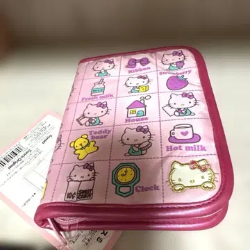 산리오 키티 수첩 케이스 모자보건수첩 멀티 케이스 통장 케이스 카드 홀더