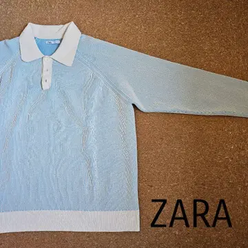 ZARA 긴팔 피케 셔츠