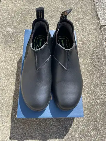 사이즈 26 Blundstone 블랙 사이드 고어 부츠