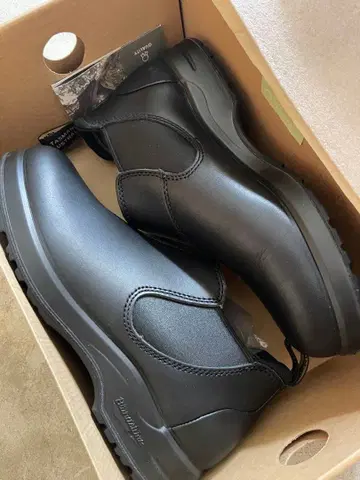 사이즈 26 Blundstone 블랙 사이드 고어 부츠