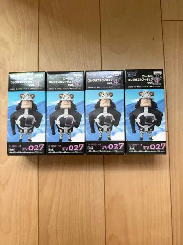 원피스 월드 콜렉터블 피규어 vol.4 바솔로뮤 곰 4개