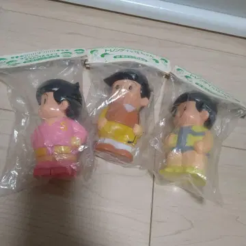 신짱 저금통 소프트 비닐 세트 레트로