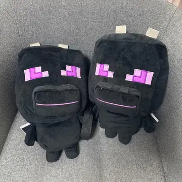 마인크래프트 엔더맨 봉제 인형 2세트