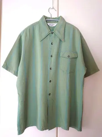 Sportsman 레이온 셔츠 70s 빈티지 XL