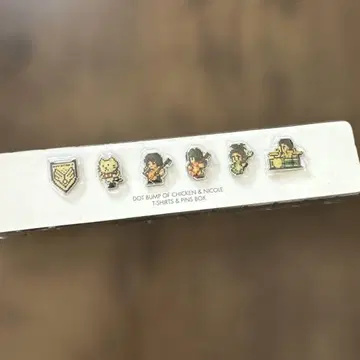 BUMP OF CHICKEN 핀 배지 세트
