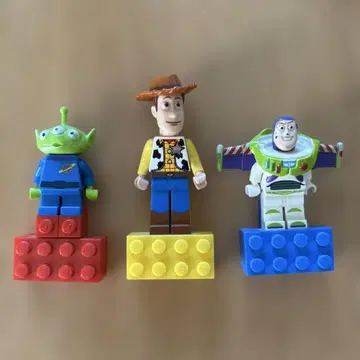 LEGO 토이스토리 마그넷 우디 버즈 에이리언 3개