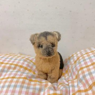봉제 인형 산에이 개 셰퍼드 레트로