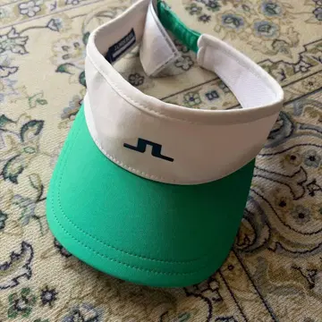 J.LINDEBERG 그린 화이트 바이저 M