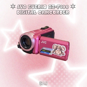 JVC 에브리오 GZ-F100 빈티지 디지털 캠코더 핑크 | 브랜드 중고거래