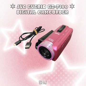 JVC 에브리오 GZ-F100 빈티지 디지털 캠코더 핑크 | 브랜드 중고거래
