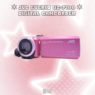JVC 에브리오 GZ-F100 빈티지 디지털 캠코더 핑크 | 브랜드 중고거래