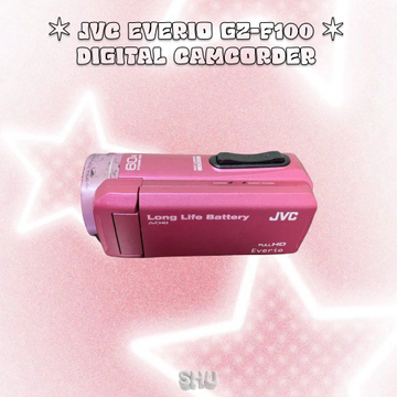 JVC 에브리오 GZ-F100 빈티지 디지털 캠코더 핑크 | 브랜드 중고거래