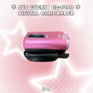JVC 에브리오 GZ-F100 빈티지 디지털 캠코더 핑크 | 브랜드 중고거래