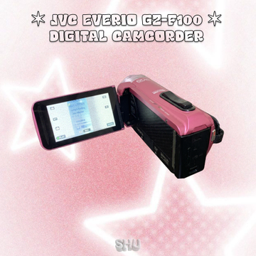 JVC 에브리오 GZ-F100 빈티지 디지털 캠코더 핑크 | 브랜드 중고거래