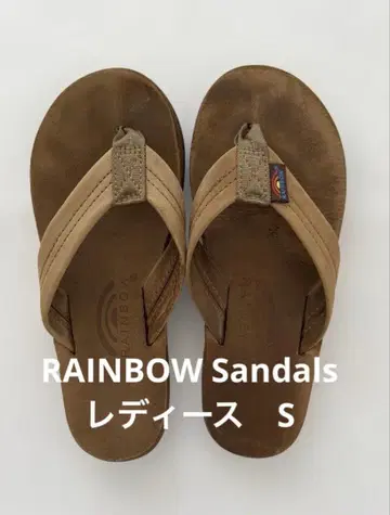 RAINBOW Sandals 여성용 S 22.5-23.5 레인보우