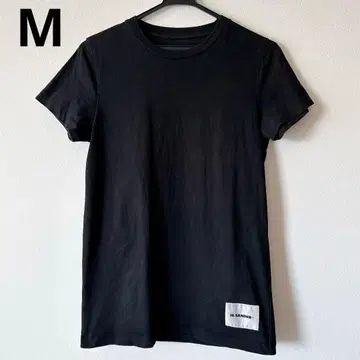 질샌더 플러스 블랙 반팔 티셔츠 M