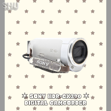 소니 HDR-CX390 빈티지 비디오 캠코더 화이트 | 브랜드 중고거래