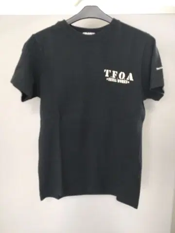 잭 로즈 SKULL WORKS TFOA 블랙 티셔츠