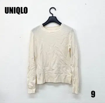UNIQLO 긴팔 니트 캐시미어 100% 9 사이즈 여성