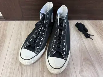 Converse 100주년 척테일러 블랙 하이컷 스니커즈