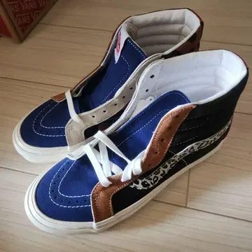 Vans Sk8-Hi 네이비/브라운/블랙