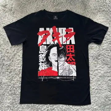 아키라 T셔츠 XL 블랙 AKIRA