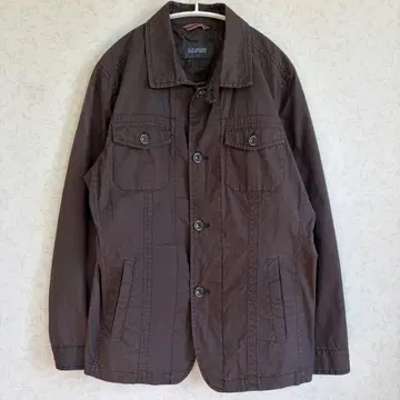 U.P renoma 필드 자켓 코튼 브라운 L