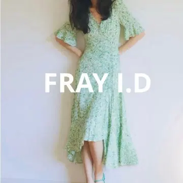 FRAY I.D 미니 꽃무늬 플라워 프린트 이너 포함 비스코스 프린트