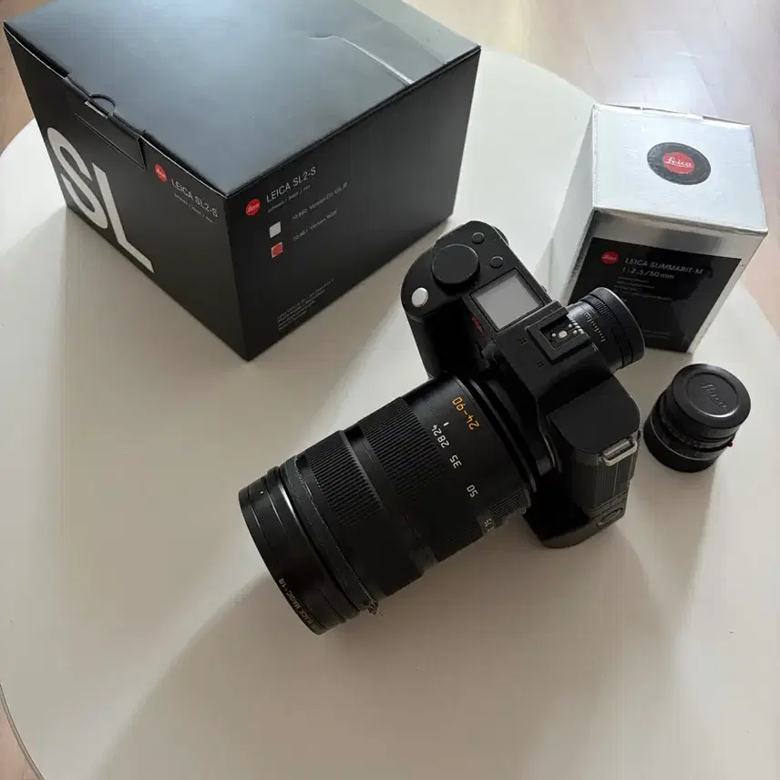 라이카 SL2-S + Summarit 50mm 렌즈