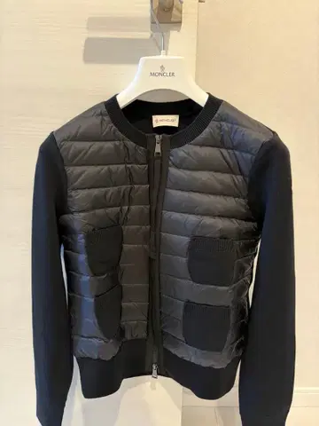 MONCLER 니트 가디건 블랙 xs