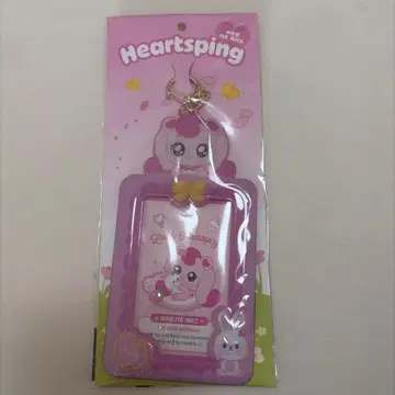 하츄핑 카드 케이스 트레이딩 카드 키링 티니핑 핑크