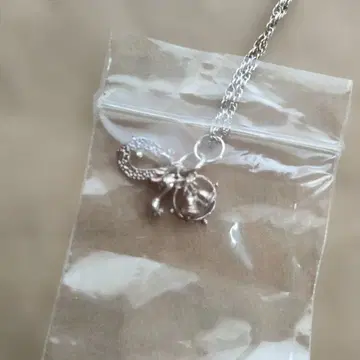 영국제 참 포함 실버 STG 925 목걸이