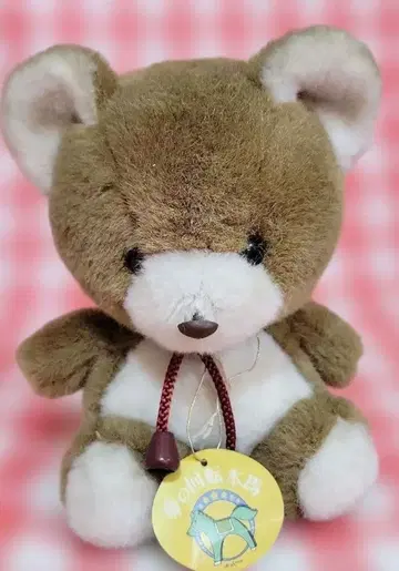 선애로우 꿈의 회전목마 시리즈 곰돌이 맥 봉제 인형 곰 일본제