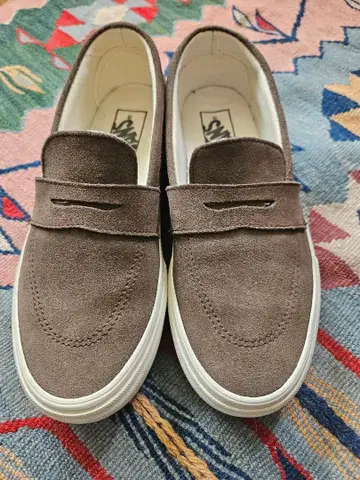 Vans 스웨이드 브라운 슬립온
