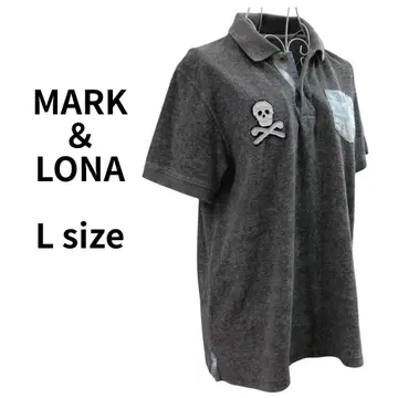 마크앤로나 MARK&LONA 피케 셔츠 반팔 폴로 스컬 와펜