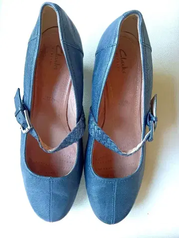 클락스 Clarks 영국 노포 펌프스 27.5cm 다리 너비 와이드