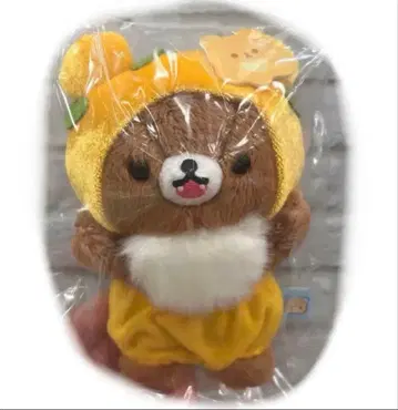 리락쿠마 차이로이코구마 꿀의 요정 매달리는 봉제 인형 한정판 마스코트