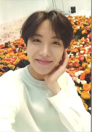 BTS LOVE YOURSELF J-HOPE 트레이딩 카드 빨간색