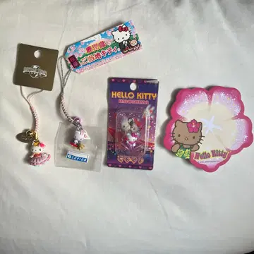 [초레어] 지역 한정 키티 스트랩 3개 세트 + 덤 포함