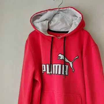 PUMA 푸마 풀오버 후드티 오렌지