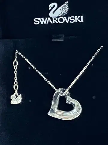 SWAROVSKI 스와로브스키 목걸이 Loveheart Crystal