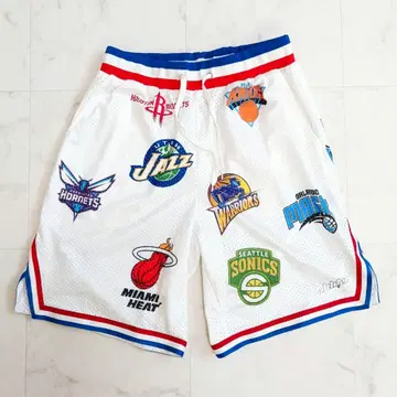 NBA 올스타 바스켓 하프 팬츠 농구 반바지 화이트 M 완판 인기