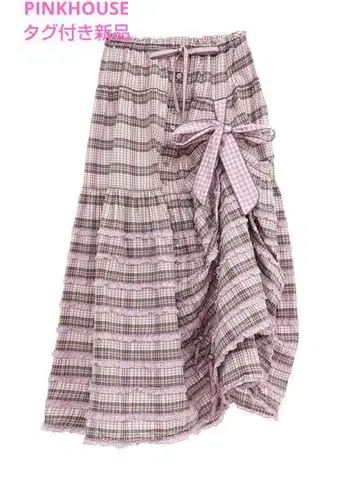PINKHOUSE 2025 오리지널 체크 스커트 (택 포함 새상품)