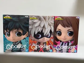 Qposket 나의 히어로 아카데미아 피규어 3체 세트