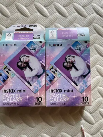 FUJIFILM instax mini PASTEL GALAXY 20매입