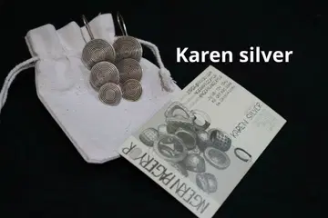[285] Karen silver/귀걸이 Pierced Earrings